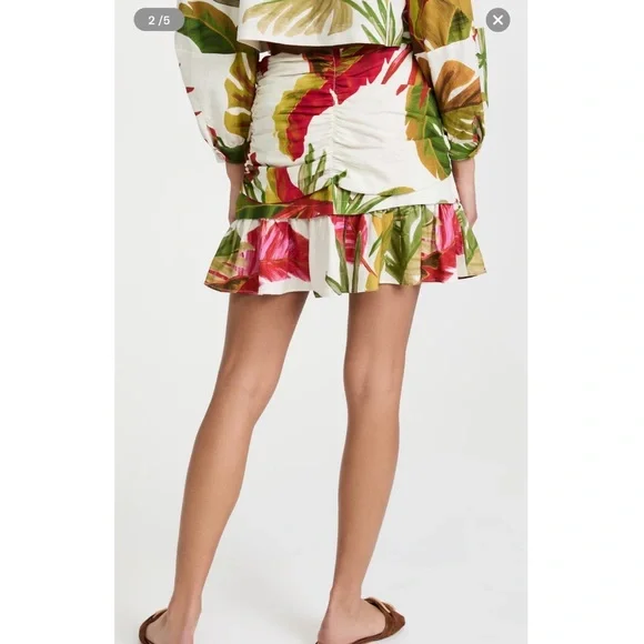 FARM Rio Spring Forest Mini Skirt - Picture 3 of 8
